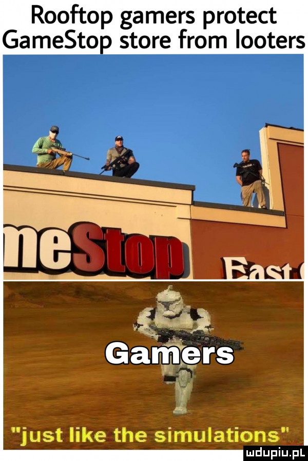 rooftop gamers protest gamesto store from iooters gamers just like tee simulations