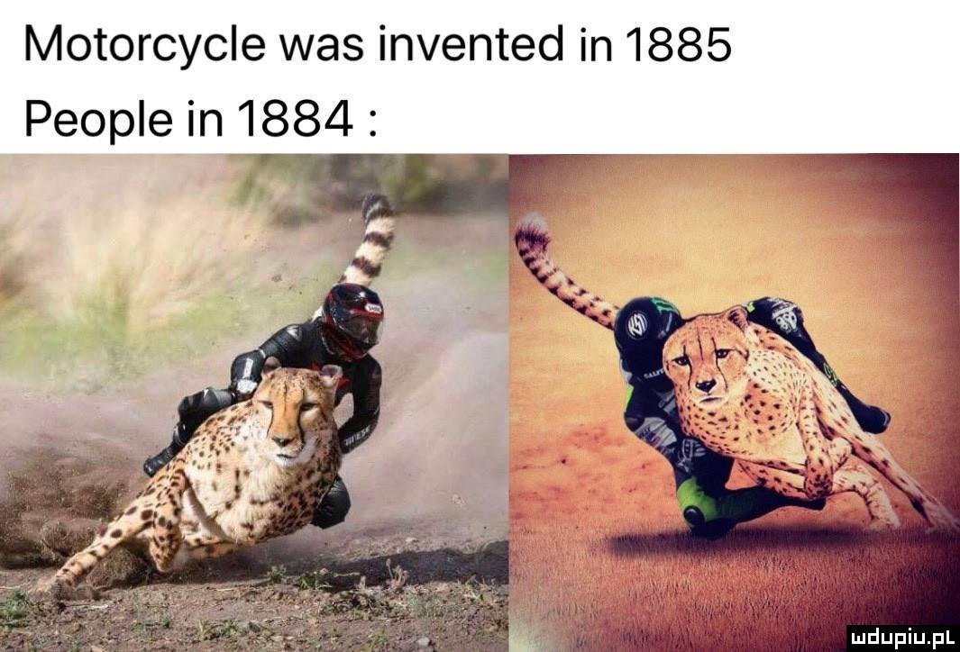 Motocykle wymyślono w 1885