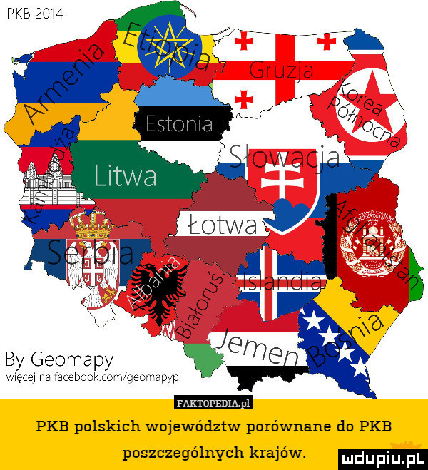 pkb      by geomapy wie r scam w pkb polskich województw porównane do pkb poszczególnych krajów