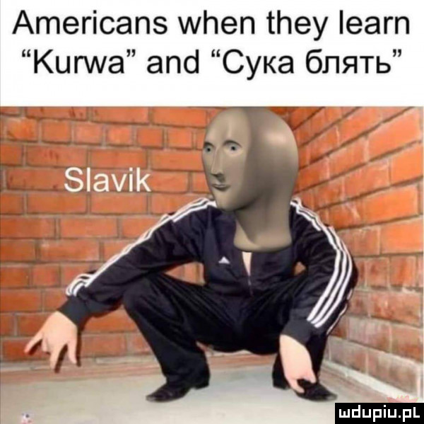 americans wien they learn kurwa and nba    mb ludu iu. l