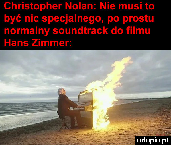 christopher nolan nie musi to być nic specjalnego po prestu normalny soundtrack do filmu hans zimmer