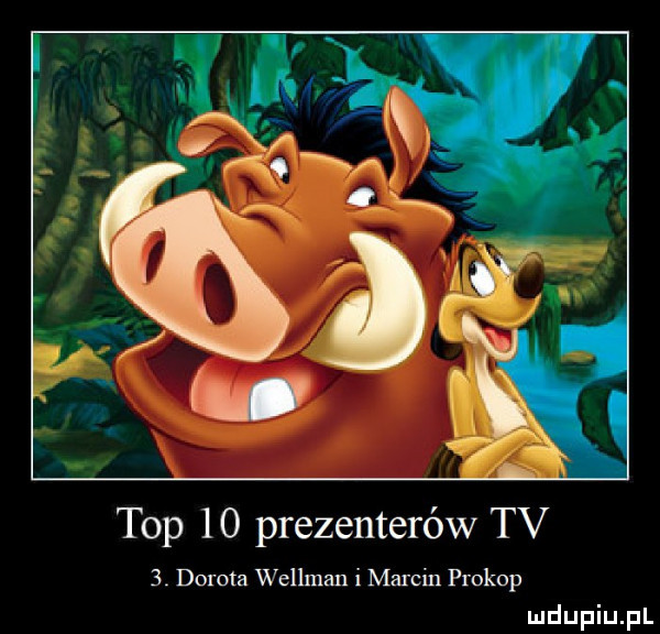 Top 10 prezenterów TV 3