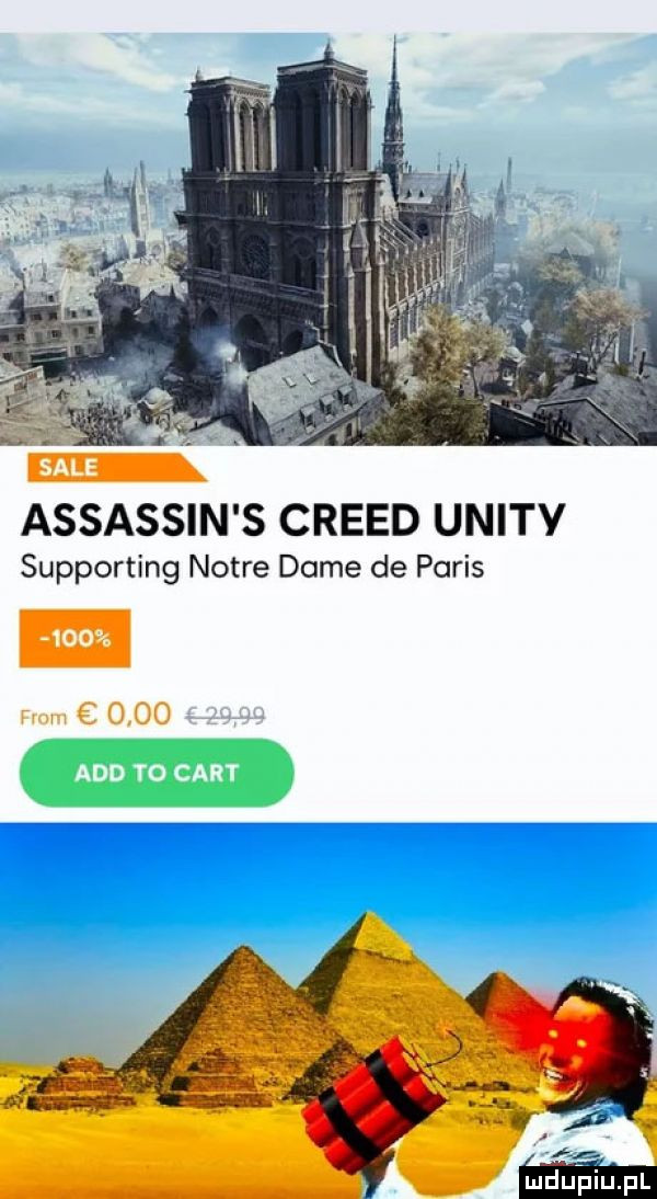 assassin s creed unity supporting notce dame de paris