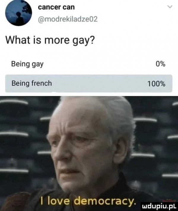 cancer cen wmmłrw hm wiat is more gay being gay being french