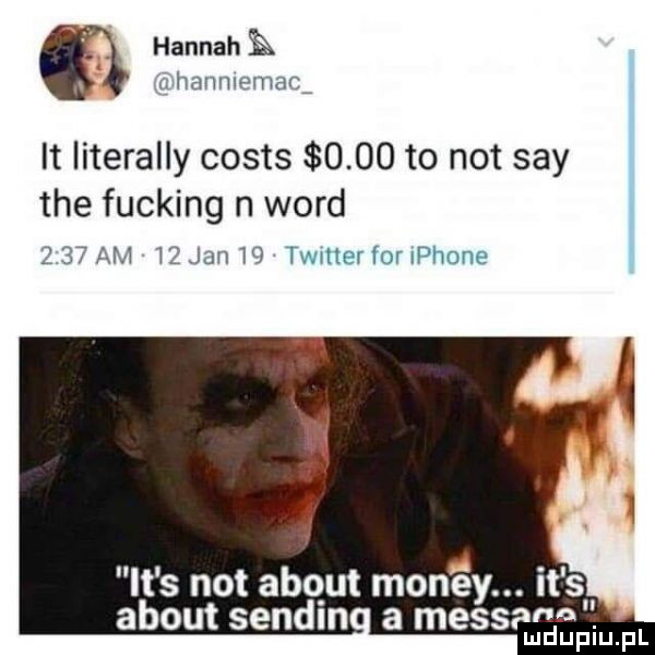 hannahk u hanmemacr it literalny costs      to not say tee fucking n word      am l  jan    timer for iphone   it s not abort mon e y. abort sendin a messim. mduplu pl