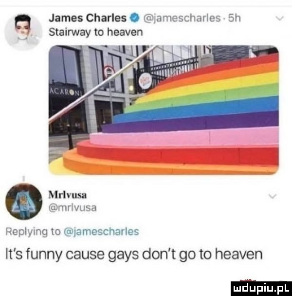 q james charles i mmesmharles  h stairway to heaven mrlvusa mrwusa replying to amescharles it s finny cause grys don t go to heaven
