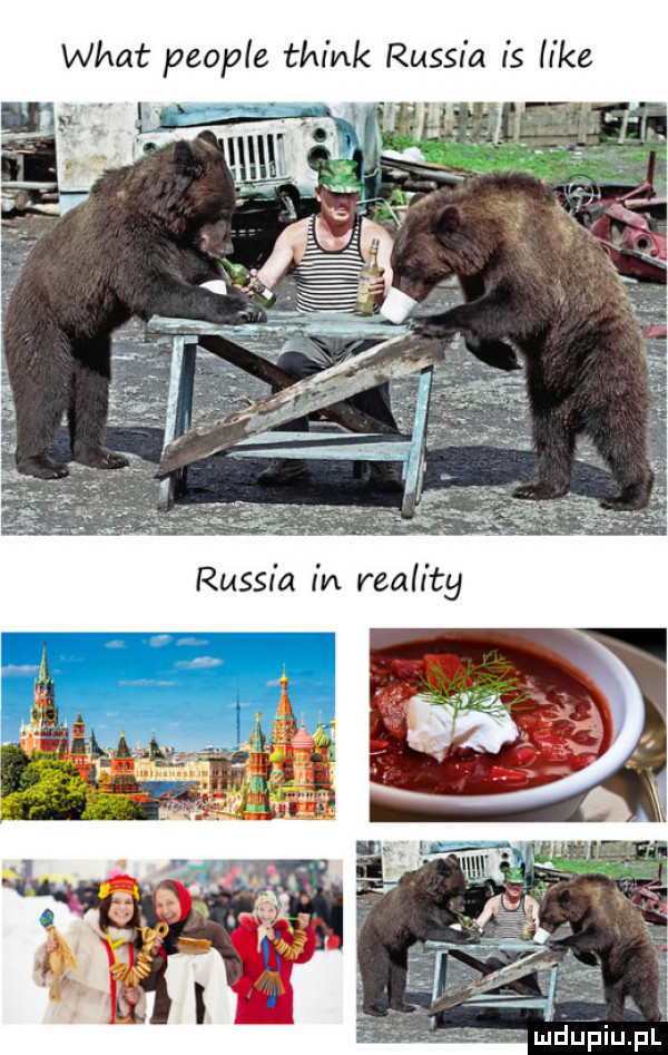 wiat people think russia is like