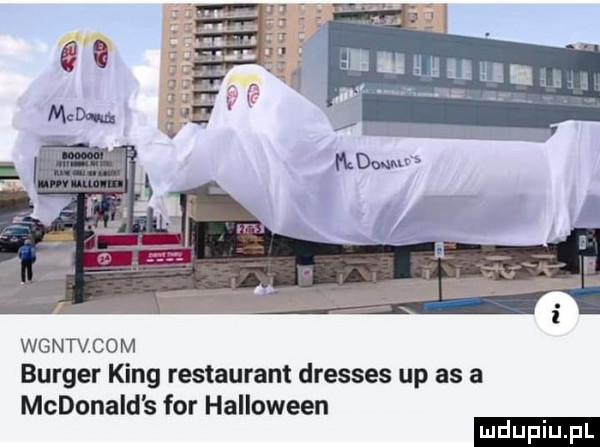 wgntvcom burger king restaurant dresses up as a mcdonald s for halloween ludu iu. l