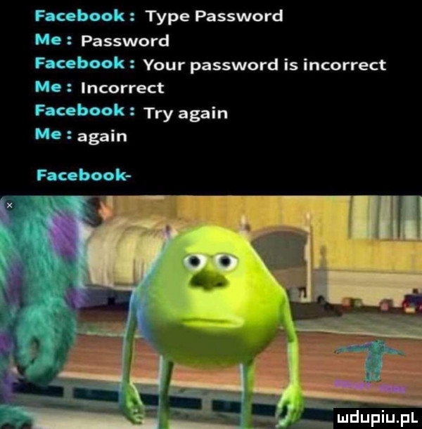 facebook tępe password me password