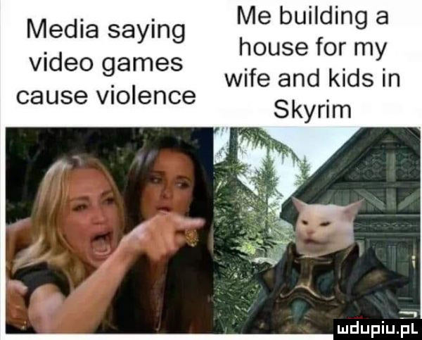 me building a house for my wice and kies in skyrim media saling video gates cause violence t