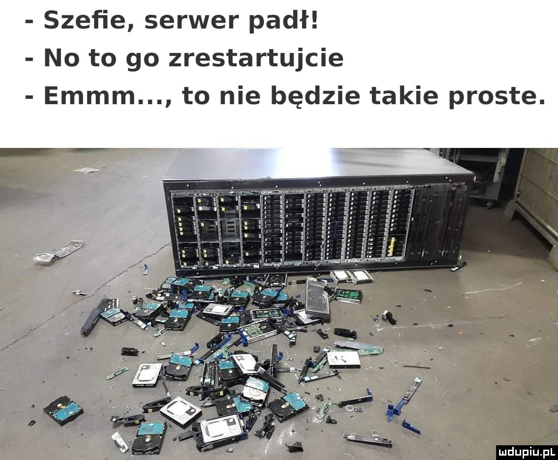 Serwer padł