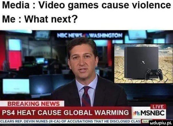 Gry powodują przemoc, a PS4