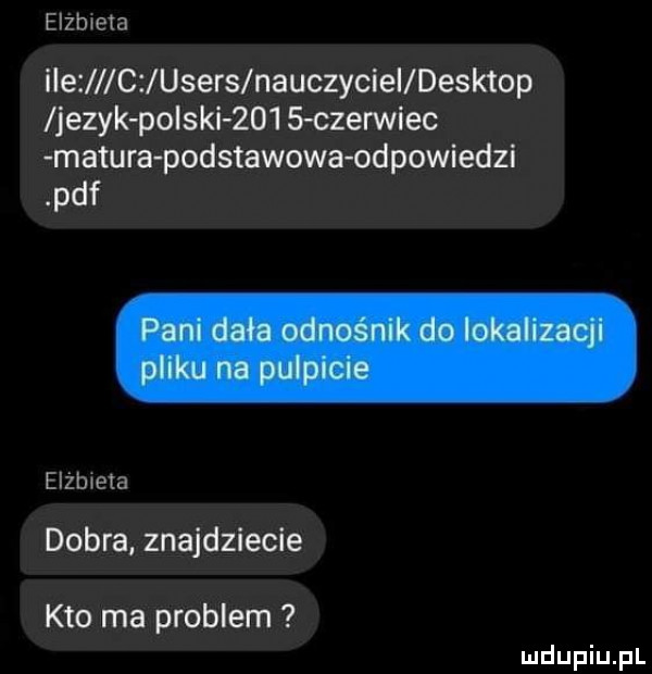 elżbieta ice c users nauczyciei desktop jezyk polski     sczerwiec matura podstawowa odpowiedzi pdf elżhcexa dobra znajdziecie kto ma problem