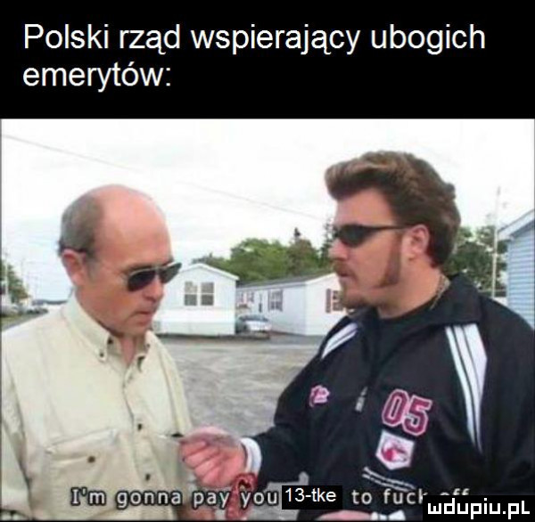 polski rząd wspierający ubogich emerytów