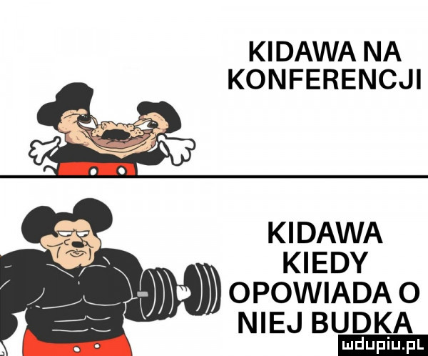 kidawa na konferencji kidawa kiedy opowiada o niej budka ludu iu. l