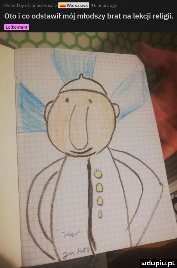 oto i co odstawił mój młodszy brat na lekcji religii. abakankami. abakankami v u