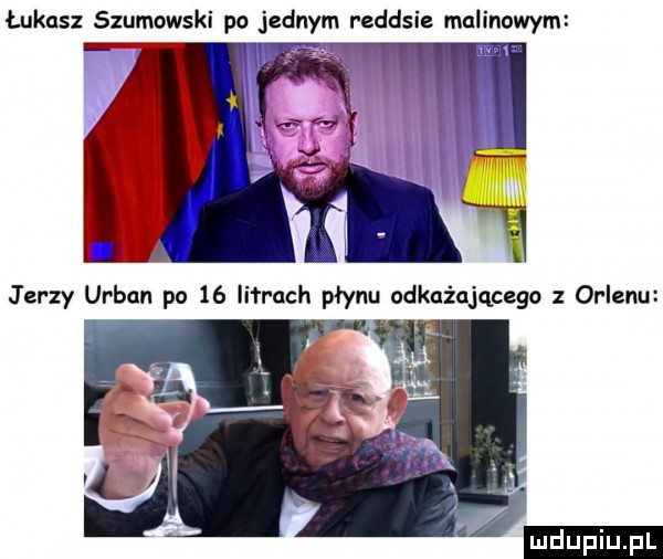 łukasz szumowski pa jednym reddsiz malinowym