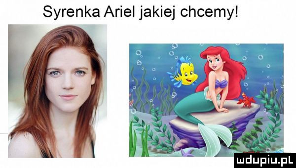 syrenka ariel jakiej chcemy