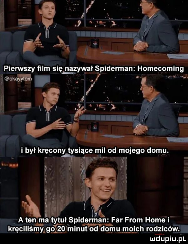 plerwuy film się nazywał splderrnan homecomlng. c kiocilisngy gﬂ ipinu t od ao f mu moich ma zicóngl