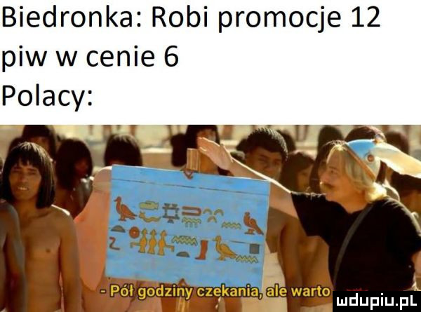 biedronka robi promocje    piw w cenie   polacy pół godziny czekania ale warta