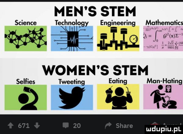 men s snem science technology engineering maihemq ihs wojen s snem selfies tweełing eating man haking nyiiii ludupiu. pl