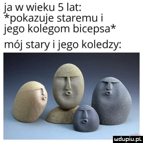 ja w wieku scat pokazuje staremu i jego kolegom bicepsa mój stary ijego koledzy