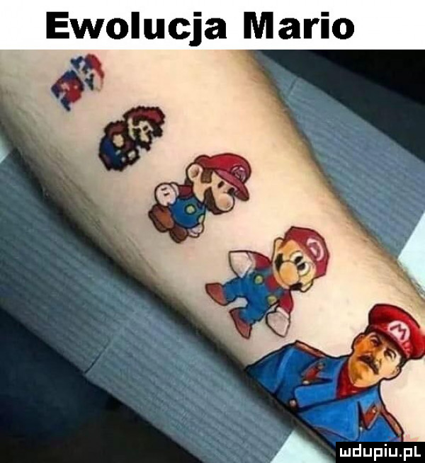 ewolucja mario