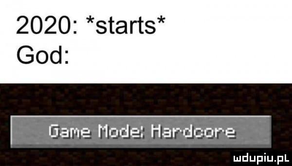 starts gad game mode hardcore