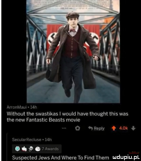 wlthout tee swastikas i would hace thought tais was tee naw fantastic beasts mocne o mm    k in run   ń  . suspected jens and where to fond them