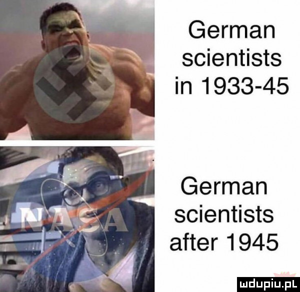 german scientists in         german scientists after      ludu iu. l