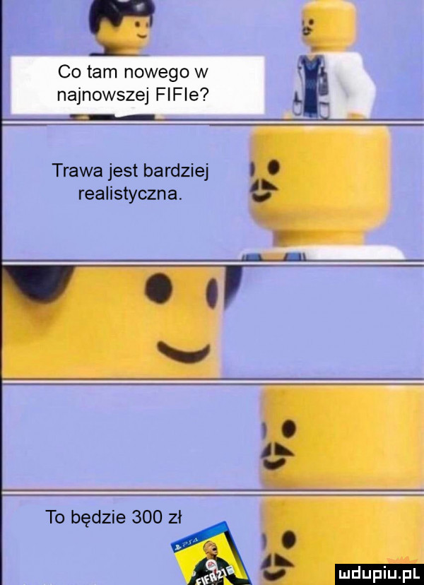 co tam nowego w y najnowszej fifie i. trawa jest bardziej. abakankami realistyczna. wl v to będzie     zł a i