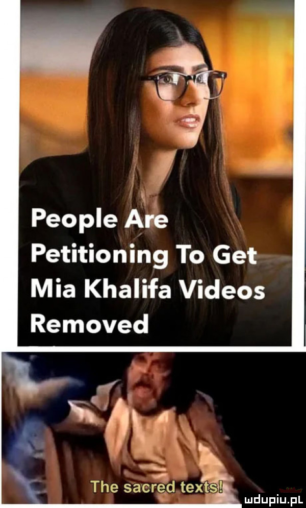 people are petitioning to get mia khalifa videos removed lś  . tee sacred texas mduplu pl