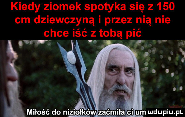 kiedy ziomek spotyka się z     cm dziewczyną i przez nią nie chce iść z tobą pić k   miłość do niziołków zaćmiła gﬂ um