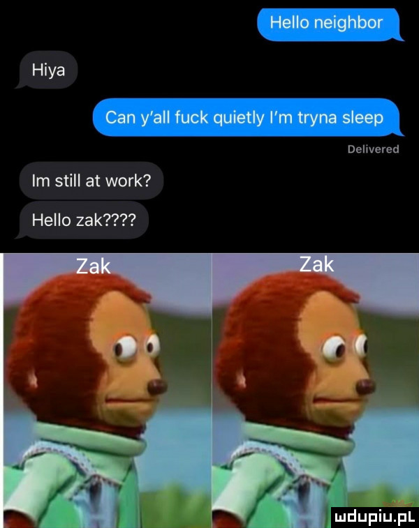 hoya delwered im stall at werk hello zak i luldupiupl