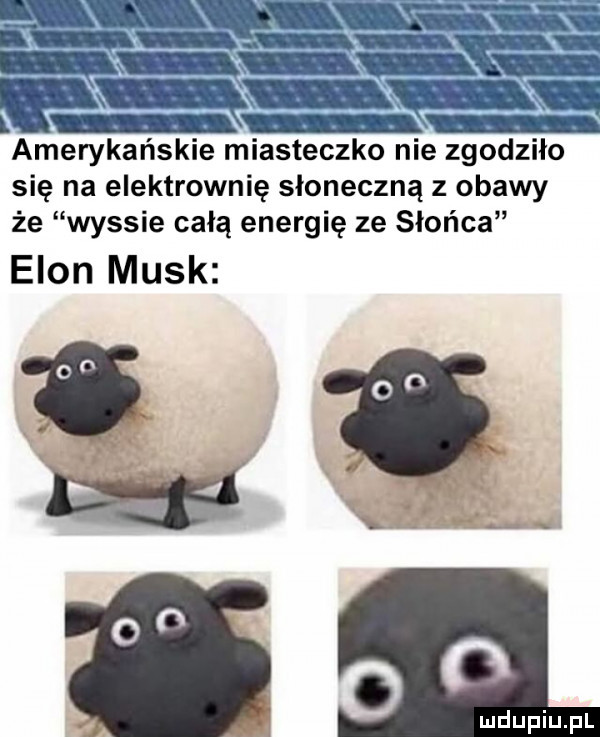 amerykańskie miasteczko nie zgodziło się na elektrownię słoneczną z obawy że wyssie całą energię ze słońca egon munk