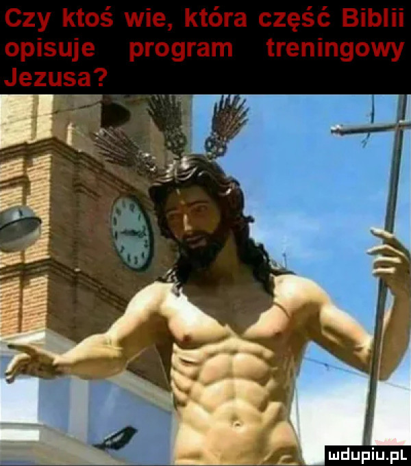 czy ktoś wie która część biblii opisuje program treningowy jezusa i ł. s