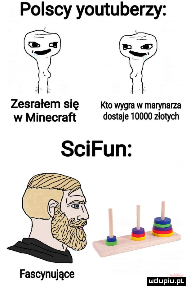 polscy youtuberzy zesrałem się kto wygra w marynarza w minecraft dostaje       złotych fascynujące