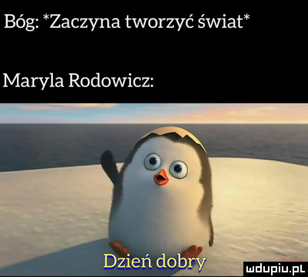 bóg zaczyna tworzyć s wiat maryla rodowicz