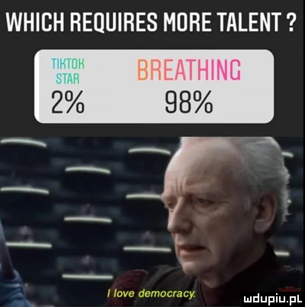 which requires more talent aim      a f a hoje democracy. udupiu pl