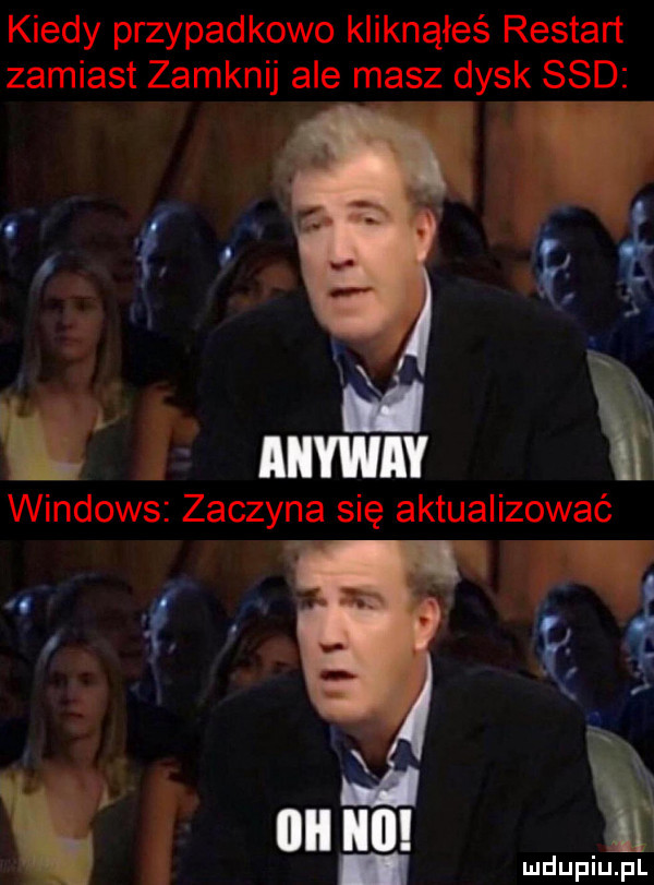 kiedy przypadkowo kliknąłeś restart zamiast zamknij ale masz dysk ssd a i miau v windows zaczyna się aktualizować   x q