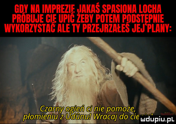 czarn agień dnie pomoże. d wracaj do ciemdupiu. f