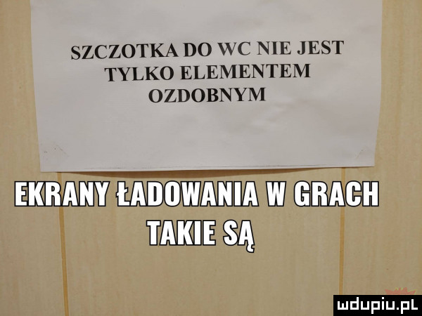 szczotka do wc nie jest tylko elementem ozdobnym bany mmm eu bach mm są