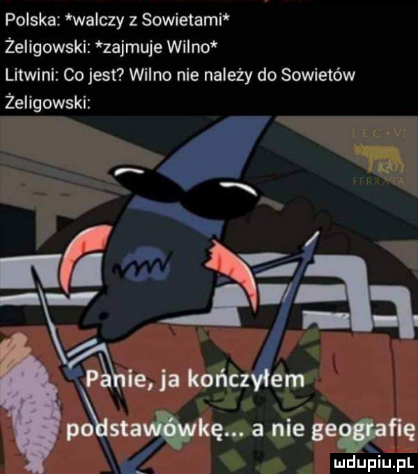 polska walczy z sowietami żeligowski zajmuje wilno litwini co jest wilno nie należy do sowietów żeligowski p ie a końc em pxstavwkę. a nić ge abe