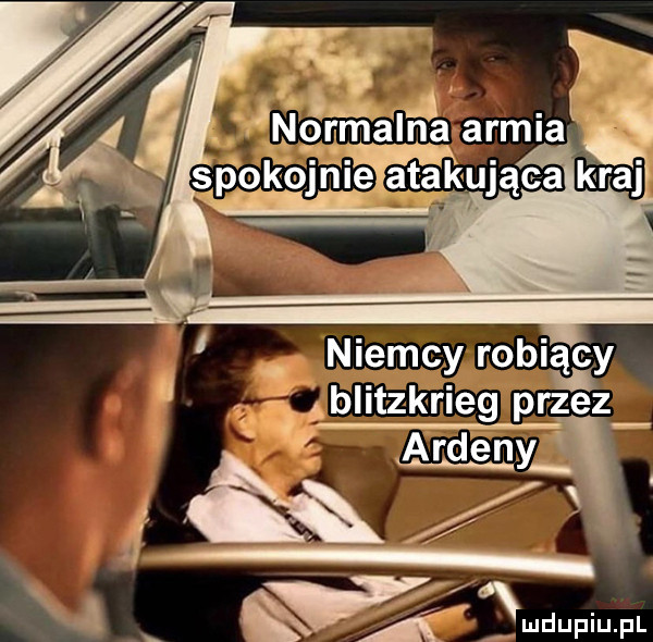 niemcy robiący  . blitzkrieg przez iii ardeny. ą w ludupiu. pl