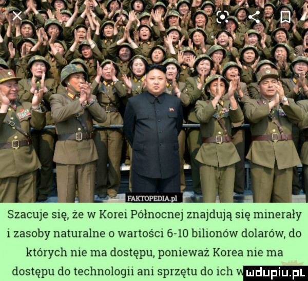 faktopedia pl szacuje   ę ze w karel północne znajdują się minerały   zasoby naturalne   wynos c       bilionów dolarów do których me ma dostępu pomewaz korea me ma dostępu do technologn am sprzętu do lth