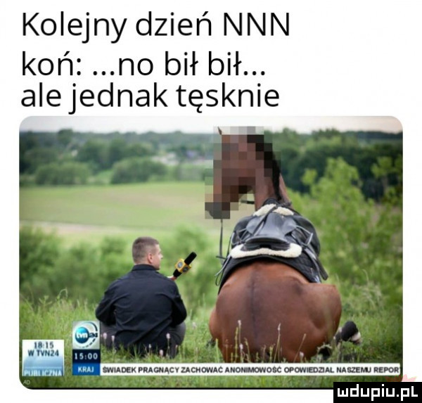 kolejny dzień nin koń no bił bił. alejednak tęsknie m mmm umomc amman obaw nru. mmm um