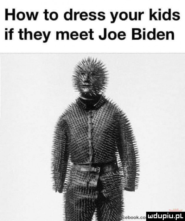 hiw to dress your kies if they meet joe biden emu