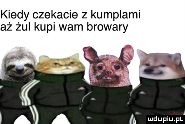 kiedy czekacie z kumplami aż żul kupi wam browary