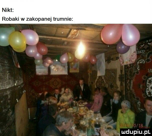 nikt robaki w zakopane trumnie