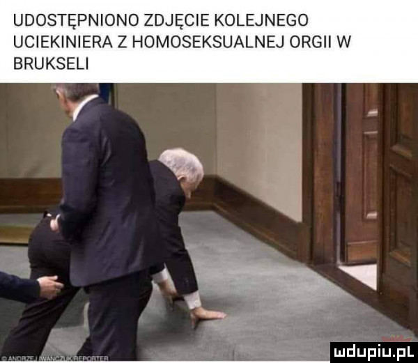udostępniono zdjęcie kolejnego uciekiniera z homoseks naj orgii w brukseli